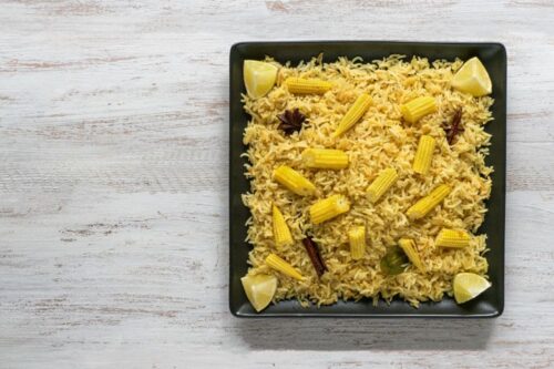 Baby Corn Fry Rice