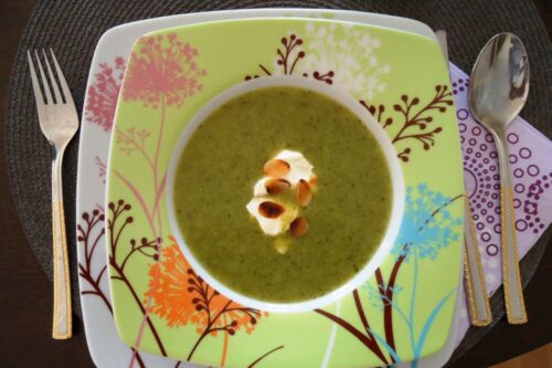 Broccoli Almond Soup