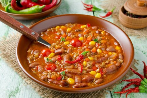 Cheese Corn Tomato Soup