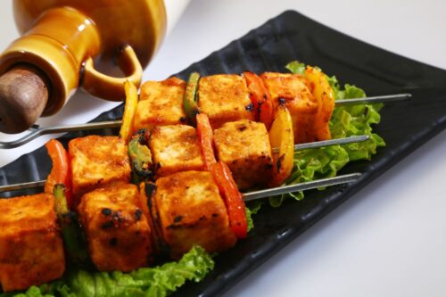 Paneer Pudina Tikka Dry