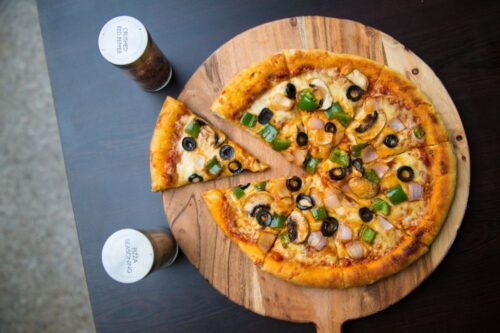 Veg. Mushroom Pizza