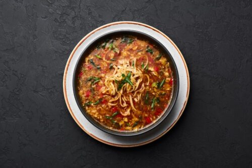 Veg. Noodles Soup