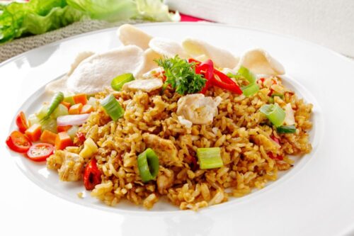 Veg. Tipple Fry Rice