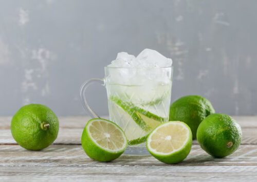Fresh Lime Soda (sweet / salted)